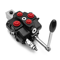 Válvula Monobloque de Servicio Pesado Serie SD80, 80 L/min, 21 GPM, Válvula de Control Direccional Hidráulica, Reemplazo para Walvoil SD80