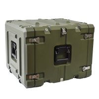 Couleurs personnalisées Moule rotatif dur 19 pouces antichoc 8u Rack Mount Case