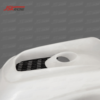 Parachoques delantero de fibra de medio carbono estilo VRS para Honda Civic Type-R FK8 2019-2021