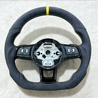 Upgrade Leder-Lenkrad für VW Golf 5 Golf6 Golf7 7.5 MK6/MK7/MK8 Jetta Passat B8 Polo Tiguan GTI GTE R