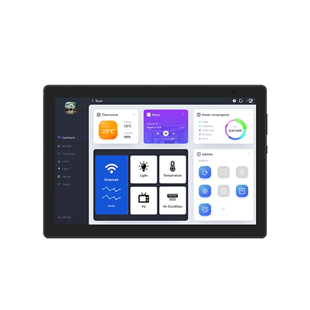 MTK8168-tableta inteligente con android, tablet con usb, hardware personalizado, pc con bloqueo