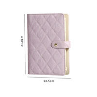 Carnet de rangement pour bijoux en cuir PU, organisateur portable avec pochettes zippées pour colliers, boucles d'oreilles, bagues et bracelets