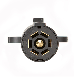 7 Pin Trailer cắm Vòng rv-phong cách có thể tháo rời dây nịt dây điện thay thế <span class=keywords><strong>adapter</strong></span> nam End - Product Image 2