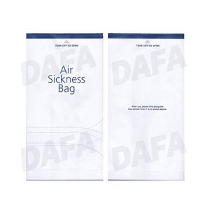 Bolsa de Papel Desechable Impermeable para Vómito y Náuseas en Avión, Bolsa de Limpieza para Aerolíneas - Product Image 2