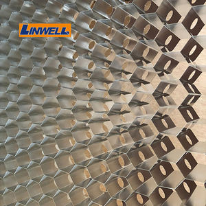 Taille des cellules 0.56mm-28mm Ligne <span class=keywords><strong>de</strong></span> production <span class=keywords><strong>de</strong></span> panneaux alvéolaires en aluminium avec feuille d'aluminium A3003 Prix bon marché Noyau alvéolé en aluminium - Product Image 2