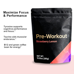 Suplemento Nutricional OEM para Adultos, Aumento de Masa Muscular, Gimnasio, Marca Privada, Venta al por Mayor, Polvo Pre-Entrenamiento Natural Personalizado con Beta-Alanina - Product Image 3