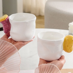 Taza de cerámica creativa Lelyi con mango de batata y melón dulce al por mayor Ins Cup - Product Image 6