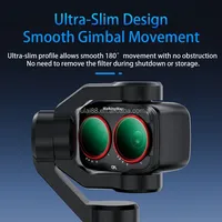 Kit de filtres pour Osmo Pocket 4pro : filtre UV, filtre CPL, filtre de diffusion noir, filtre VND, filtre nuit naturelle, fabriqué en usine