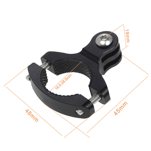 Takenoken CNC métal vélo guidon support de montage accessoires de vélo support <span class=keywords><strong>Action</strong></span> caméra Clip pour vidéo Vlog vélo Support supports - Product Image 3
