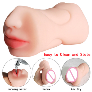 Manchon de masturbation masculine YAQU Design réaliste Matériau TPE Facile à nettoyer Chatte de poche - Product Image 1