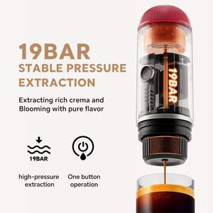 Machine à expresso portable, machine à café auto-chauffante <span class=keywords><strong>compatible</strong></span> avec les dosettes <span class=keywords><strong>Nespresso</strong></span>, batterie <span class=keywords><strong>rechargeable</strong></span>, machine à café de voyage - Product Image 4