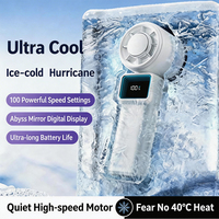 Ventilateur électrique portable sans pales, silencieux, mini, à circulation d'air turbo USB, alimenté par batterie 4000 mAh, pour la vente en gros