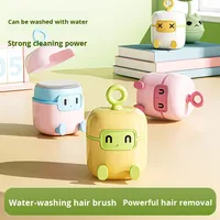 Tragbarer Manueller Plastik-Fusselroller mit Cartoon-Roboter-Design für den Hausgebrauch Entfernt Mühelos Kleidung & Haare