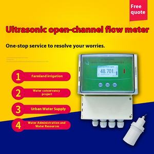 Pengukur aliran saluran terbuka ultrasonik portabel, untuk tangki Barlow untuk pengukuran aliran <span class=keywords><strong>Weir</strong></span> di saluran drainase Sungai - Product Image 4