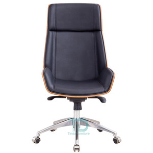 Foshan <span class=keywords><strong>chaise</strong></span> de <span class=keywords><strong>bureau</strong></span> Design à la mode avec accoudoir pivotant en cuir Pu <span class=keywords><strong>Vintage</strong></span> appui-tête tournant pour la maison chambre invité patron exécutif - Product Image 4