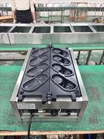 Machine à gaufres professionnelle personnalisée 220V, nouvelle, haute productivité