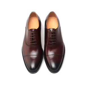Zapatos de Vestir Formales de Estilo Italiano de Calidad Lujosa, Zapatos de Cuero para Hombre, Oxford Sin Cordones, Hechos a Mano, Ligeros, Bordados de Otoño - Product Image 6
