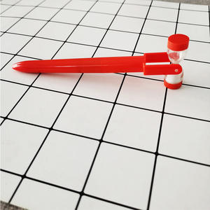 Stylo à bille créatif en plastique avec minuteur de sable, pour le bureau et l'école, encre noire - Product Image 5