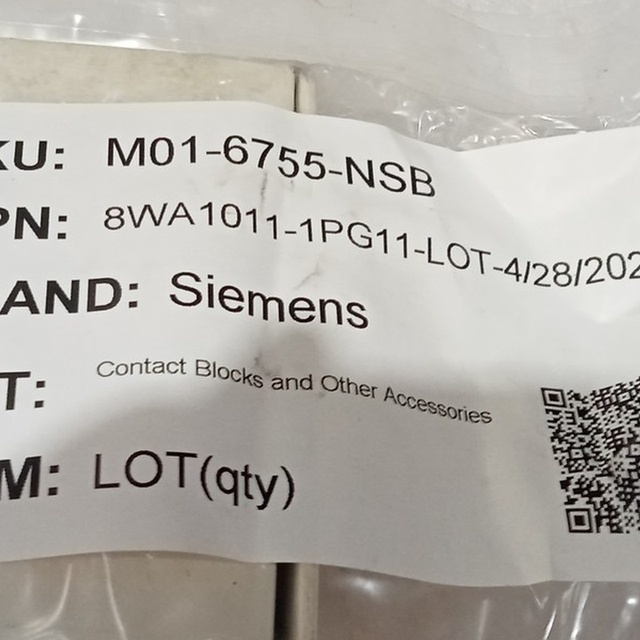 8WA1011-1PG11 8WA10111PG11 Contact Block for Plc