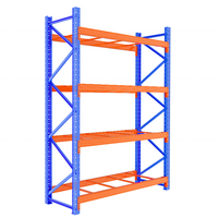 Sistemas de estantes de almacenamiento de servicio pesado industrial de 4 capas Estanterías de metal Estanterías de palés de almacén de metal