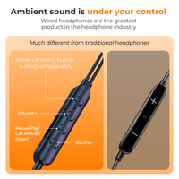 Earbud Kabel Tipe C Semi-in-ear Grosir, USB Type-C, Peredam Kebisingan ENC, Tahan Air IPX4, Pas di Telinga, Panggilan HD Ultra Lancar