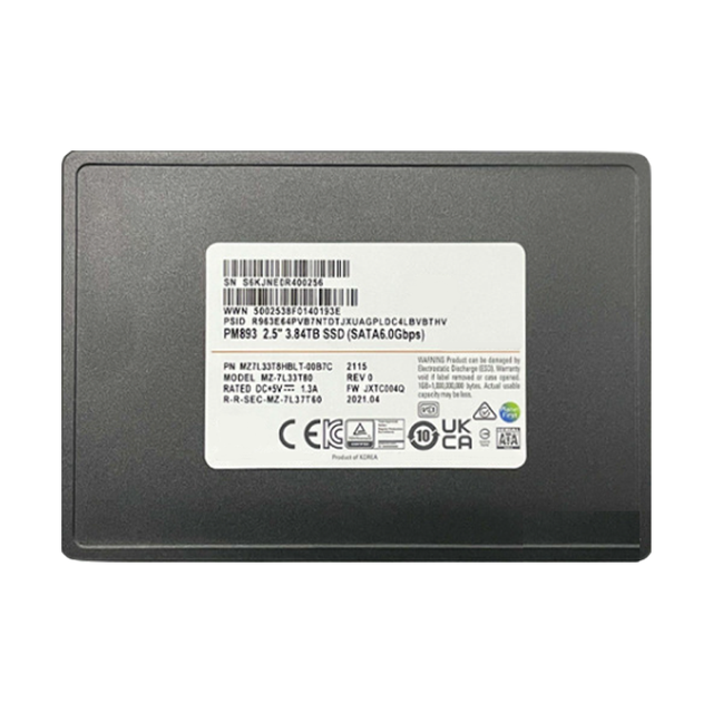 PM9A3 SSD New U.2 MZQL27T6HBLA-00A07 960GB 1.92TB 3.84TB 7.68TB 15.36TB PCIe 4.0 2.5inch Internal Solid State Drive
