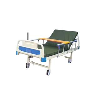 Lit médical d'hôpital manuel à une poignée, 1 fonction, lit de soins à domicile, utilisé pour les services ambulatoires hospitaliers - Product Image 4