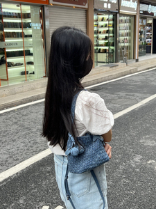 Sac à main coréen en toile tissée fait main pour femme, fermeture magnétique, compact, portable, mode, pour le quotidien, les rendez-vous, le shopping urbain - Product Image 1