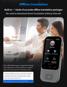 2025 nuevos traductores de idiomas en tiempo Real S80 Pro compatible con 138 idiomas 17 máquina de traductor instantáneo portátil sin Conexión para Negocios - Product Image 5