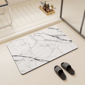 Diatomaceous Earth <strong>Bath</strong> <strong>Mat</strong> Non Slip Soft And Super Absorbent Diatomite Bathmat Carpet Quick Dry Door Or Kitchen Bathroom - Product Image 1