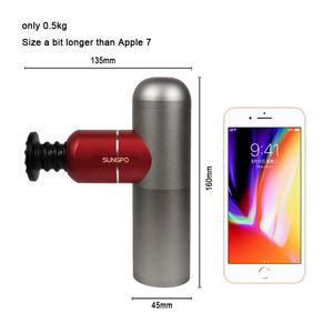 Mini máquina de pistola de masaje muscular, Etiqueta Privada, tejido compacto, Europa - Product Image 3