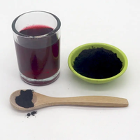 Pincredit Levert Natuurlijke Zwarte Chokeberry-Aronia-Extract 25% Anthocyaninepoeder