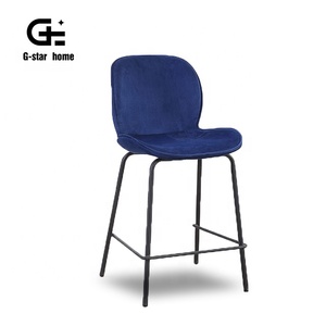 Meilleurs modèles pour le projet <span class=keywords><strong>de</strong></span> barre <span class=keywords><strong>bleu</strong></span> <span class=keywords><strong>marine</strong></span> tissu français bistrot <span class=keywords><strong>tabouret</strong></span> <span class=keywords><strong>de</strong></span> <span class=keywords><strong>bar</strong></span> avec 4 jambes <span class=keywords><strong>de</strong></span> tube en métal - Product Image 4