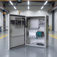 Module de commande ATS pour armoire électrique, interrupteur de transfert automatique de haute qualité, panneau de distribution en plastique pour alternateur