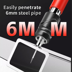 Vente directe d'usine Pistolet à clous industriel Pistolet à clous pneumatique 1/2 pouce Pistolet à clous de haute qualité Peut pénétrer l'acier le bois le béton - Product Image 2
