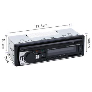 Lettore DVD VCD CD MP3 MP4 per Auto <span class=keywords><strong>One</strong></span> Din con Supporto USB e Scheda SD, Stereo Audio per Auto con Display LCD a Colori - Product Image 2