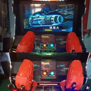 เครื่องเกมอาร์เคด VR LCD ขนาด 55 นิ้ว แบบจำลองเกมยิงปืนคู่ ใช้เหรียญ ควบคุมด้วยการเคลื่อนไหว - Product Image 4
