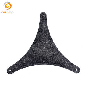 Cloison intérieure suspendue en fibre de polyester imperméable, ignifuge, insonorisante, motif flocon de neige, <span class=keywords><strong>d</strong></span>écoupe laser, anniversaire - Product Image 5