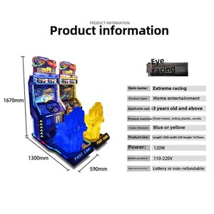 Phổ Biến Trẻ Em Của Đồ Chơi Forza <span class=keywords><strong>Motorsport</strong></span> Mô Phỏng Đồng Xu Hoạt Động Trò Chơi Giao Diện Điều Khiển Arcade Vui Chơi Giải Trí Công Viên Thiết Bị - Product Image 6
