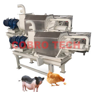 COBRO Extrusora de estiércol de vaca Caja de cambios Deshidratación Separador de líquidos sólidos - Product Image 6