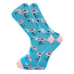 Chaussettes Jacquard Colorées et Amusantes à Motifs Animaux, Taille Unique, en Nylon, Chaudes, Respirantes, Douces, pour l'Hiver, Unisexe, Usage Quotidien - Product Image 6