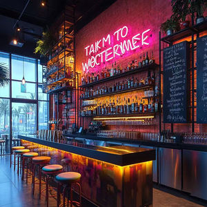 Irrompible 100%, letrero de neón personalizado, tubo de luz LED para oficina y <span class=keywords><strong>Pub</strong></span>, Bar, decoración de pared para hospitales, diseñado para iluminación - Product Image 5