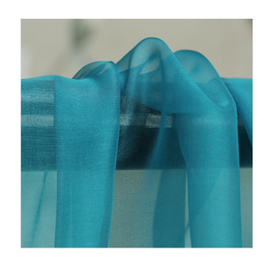 Tissu en <span class=keywords><strong>organza</strong></span> <span class=keywords><strong>de</strong></span> <span class=keywords><strong>soie</strong></span> pure 140 pour robe <span class=keywords><strong>de</strong></span> mariée, vente en gros, OEKO 100% cm - Product Image 1