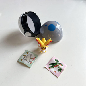 Set di 12 Pezzi, 5cm, Action Figure Anime di Pocket Monster Pikachu, Mini Poke Ball con Bambola, <span class=keywords><strong>Giocattoli</strong></span> Gashapon <span class=keywords><strong>Pokemon</strong></span> in Capsule per Bambini - Product Image 6