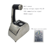 Levier d'accélérateur marin 0-4.5V CAN/PWM | Capteur Hall IP67 et DNR à 3 vitesses pour yachts/bateaux de pêche
