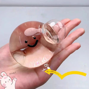 Boule de cristal Bubble Squeeze Toy Pimple Popping Toy Décompression Vent et rebond lent Musique Colère Shake Tone Squishy Toys - Product Image 1