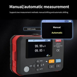 Medidor de Resistencia de Aislamiento UNI-T UT677C 0-3 con Batería Interna para Instrumentos de Prueba con Función de Retención de Datos - Product Image 3