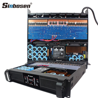 Sinbosen fp 110V 220v subwoofer amplifikatör devre DS-14K 2 kanal 14000 bas amplifikatör