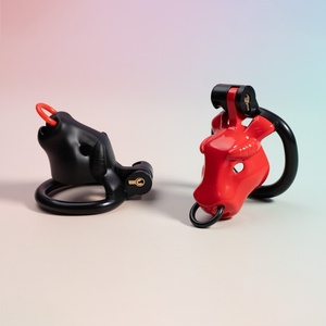 Candado de Castidad Masculino, Dispositivo de Castidad BDSM, Fácil de Limpiar, Ajustable para Diferentes Tipos de Cuerpo - Product Image 2
