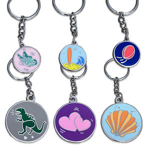 Llavero Promocional Personalizado con Logotipo, Esmalte Suave, Esmalte Duro, Chapado en Oro y Plata - Product Image 1